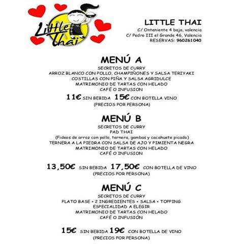 menu san valentin 2016 little thai