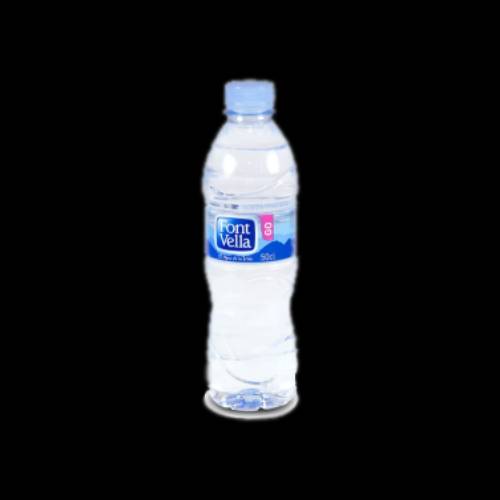 botella de agua font vella